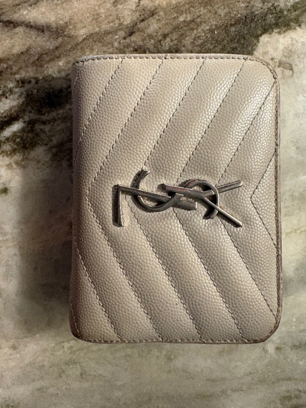 YSL zipper wallet